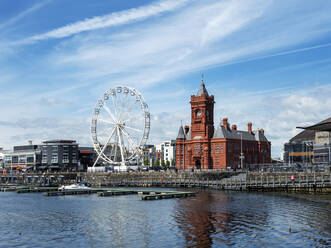 Pier Head Gebäude in Cardiff Bay, Cardiff, Wales, Vereinigtes Königreich, Europa - RHPLF23566