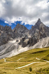 Pale di San Martino, Naturpark Paneveggio, Passo Rolle, Dolomiten, Trentino, Italien, Europa - RHPLF23616