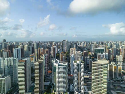 Luftaufnahme der Skyline von Fortaleza, Ceara, Brasilien. - AAEF17142