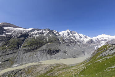 Österreich, Kärnten, Blick auf Pasterzegletscher und Sandersee - FOF13408