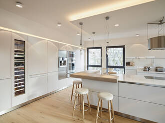 Interior of modern kitchen in penthouse - RORF03422