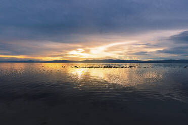 Panoramaaussicht auf das Meer bei Sonnenuntergang - PNAF05022