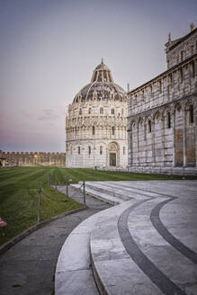 Surroundings of the tower of pisa at dawn - CAVF96789