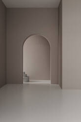 Three dimensional render of empty unfurnished room - JPF00445