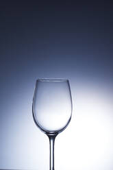 Studioaufnahme eines leeren Weinglases - KSWF02333