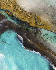 Luftaufnahme von Mile Beach, Esperance, Westaustralien, Australien. - AAEF17827