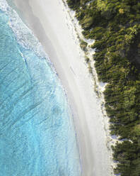 Luftaufnahme von Mile Beach, Esperance, Westaustralien, Australien. - AAEF17829