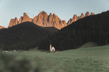 San Giovanni church in Funes Valley, Dolomiti, Italy - PCLF00339