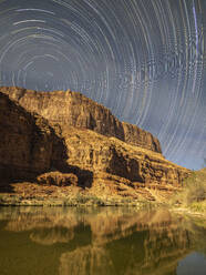 Nachtfotografie im South Canyon, kurz vor Flussmeile 32, Grand Canyon National Park, Arizona, Vereinigte Staaten von Amerika, Nordamerika - RHPLF23668