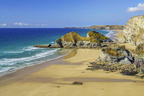 Whipsiderry Beach, Newquay, Cornwall, England, Vereinigtes Königreich, Europa - RHPLF23699