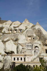 Cave Houses, Pigeon Valley, Goreme, Cappadocia Region, Nevsehir Province, Anatolia, Turkey, Asia Minor, Asia - RHPLF23708