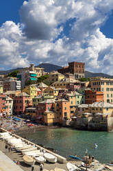 Das typische Boccadasse-Viertel, Genua, Ligurien, Italien, Europa - RHPLF23845