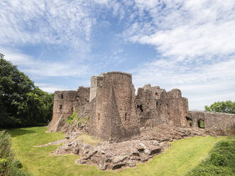 Goodrich Castle, Goodrich, Ross-on-Wye, Herefordshire, England, Vereinigtes Königreich, Europa - RHPLF23906