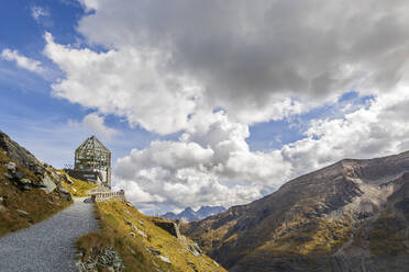 Austria, Salzburger Land, Clouds over Wilhelm Swarovski Observation Point - FOF13660