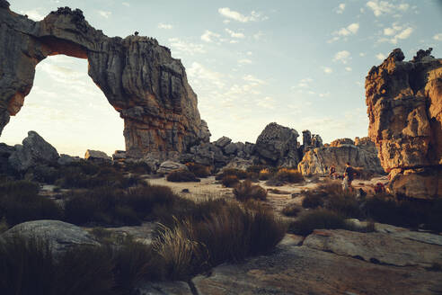 Cederberg Mountains with hikers on vacations - KOF00068