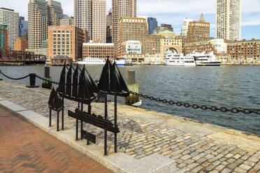 Boston Waterfront, Fan Pier detail, Boston, Massachusetts, Neuengland, Vereinigte Staaten von Amerika, Nord-Amerika - RHPLF24055