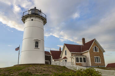 Nobska-Leuchtturm, Falmouth, Massachusetts, Neuengland, Vereinigte Staaten von Amerika, Nordamerika - RHPLF24058