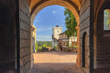 Wartburg Castle near Eisenach, Thuringian Forest, Thuringia, Germany, Europe - RHPLF24084