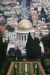 Die Bahai-Terrassen (Die hängenden Gärten von Haifa), UNESCO-Weltkulturerbe, Berg Karmel, Haifa, Israel, Naher Osten - RHPLF24100