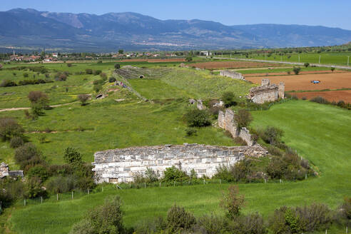 Luftaufnahme von Aphrodisias, Aydin, Türkei. - AAEF17869