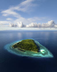 Luftaufnahme von Sumilon Island, einer tropischen Insel auf den Philippinen. - AAEF18150