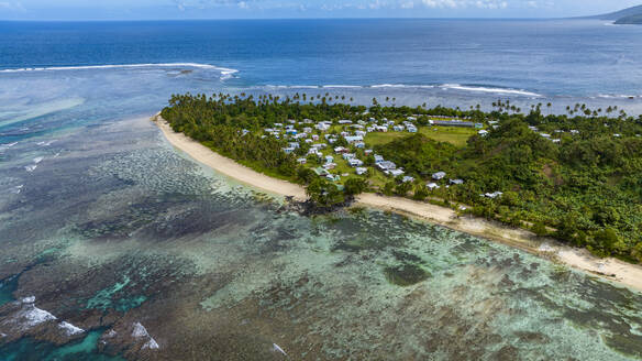 Luftaufnahme der Lavena-Halbinsel, Bouma-Nationalpark, Taveuni, Fidschi, Südpazifik, Pazifik - RHPLF24146