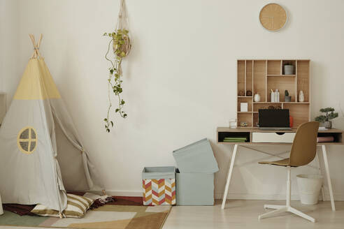 Modern interior of minimalistic children's room - KPEF00041