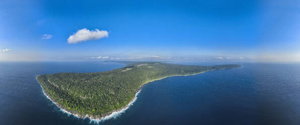 Aerial of Christmas Island, Australian Indian Ocean Territory, Australia, Indian Ocean - RHPLF24295