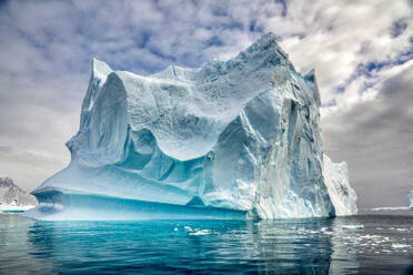 A floating iceberg in the Antarctic Peninsula, Antarctica, Polar Regions - RHPLF24369