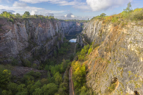 Velka Amerika (Big America) Quarry, Morina near Prague, Central Bohemia, Czech Republic (Czechia), Europe - RHPLF24395