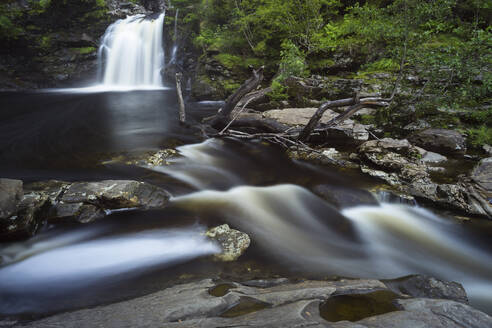 Falls of Falloch, Loch Lomond and Trossachs National Park, Scotland, United Kingdom, Europe - RHPLF24409