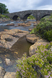 Sligachan Old Bridge, Isle of Skye, Inner Hebrides, Scotland, United Kingdom, Europe - RHPLF24412