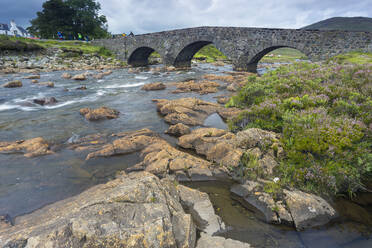 Sligachan Old Bridge, Isle of Skye, Inner Hebrides, Scotland, United Kingdom, Europe - RHPLF24420