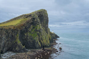 Neist Point lighthouse, Isle of Skye, Inner Hebrides, Scotland, United Kingdom, Europe - RHPLF24421