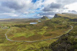 Quiraing, Isle of Skye, Inner Hebrides, Scotland, United Kingdom, Europe - RHPLF24427