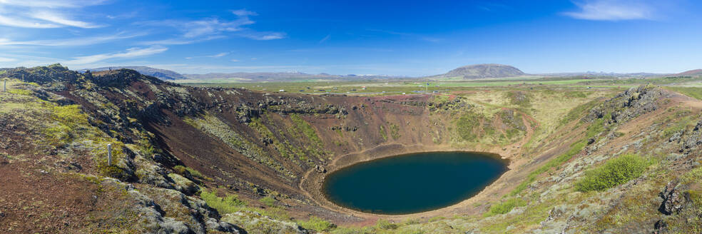 Kerid crater, Iceland, Polar Regions - RHPLF24490