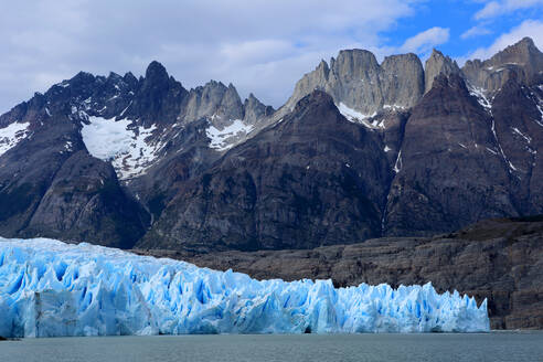 Grey Glacier, Torres del Paine National Park, Patagonia, Chile, South America - RHPLF24516