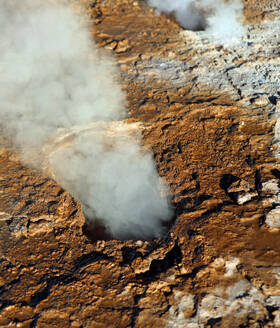 El Tatio Geyser Field, Atacama Desert Plateau, Chile, South America - RHPLF24527