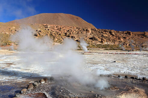 El Tatio Geyser Field, Atacama Desert Plateau, Chile, South America - RHPLF24531