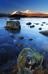Loch Nah Achlaise, Rannoch Moor, Highlands, Scotland, United Kingdom, Europe - RHPLF24547
