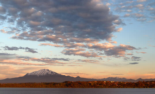 Skyscape from Puerto Varas, Lake District, Chile, South America - RHPLF24778