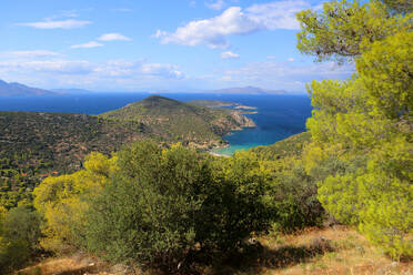 Poros, Saronic Gulf, Greek Islands, Greece, Europe - RHPLF24792