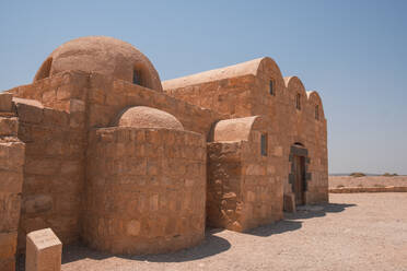 Qusayr Amra desert castle, UNESCO World Heritage Site, Jordan, Middle East - RHPLF24850