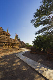 Path around pagoda, Old Bagan, Myanmar (Burma), Asia - RHPLF24910