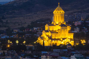 Holy Trinity Cathedral, Tbilisi, Georgia, Central Asia, Asia - RHPLF24931