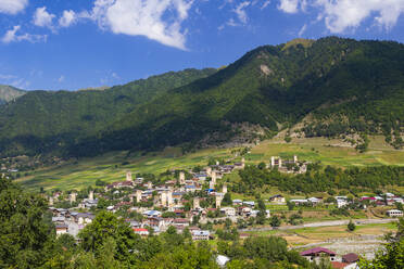 Mestia, Svaneti mountains, Georgia, Central Asia, Asia - RHPLF24951