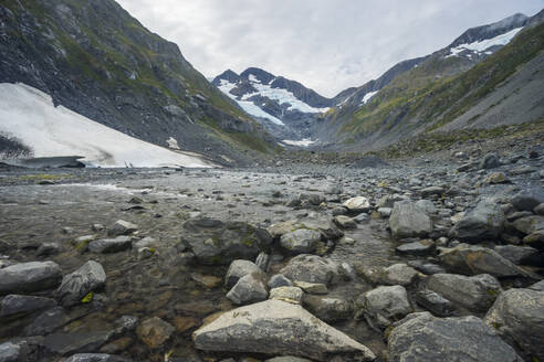 Byron Glacier, Kenai peninsula, Alaska, United States of America, North America - RHPLF24979