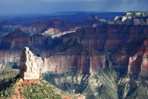 Mount Hayden from Point Imperial, north rim, Grand Canyon, Arizona, United States of America, North America - RHPLF24992