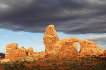 Turret Arch, Arches National Park, Utah, United States of America, North America - RHPLF25009