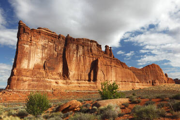 Tower of Babel, Courthouse Towers, Arches National Park, Utah, United States of America, North America - RHPLF25014